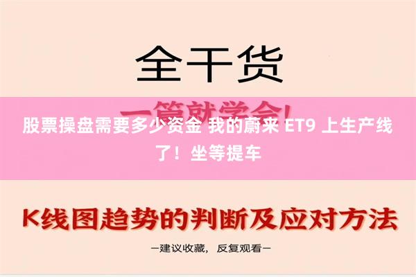 股票操盘需要多少资金 我的蔚来 ET9 上生产线了！坐等提车